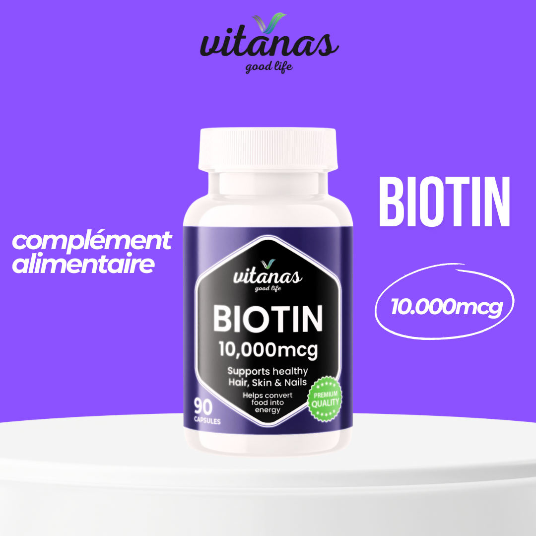 biotin10000 mcg treatment 3 mois
