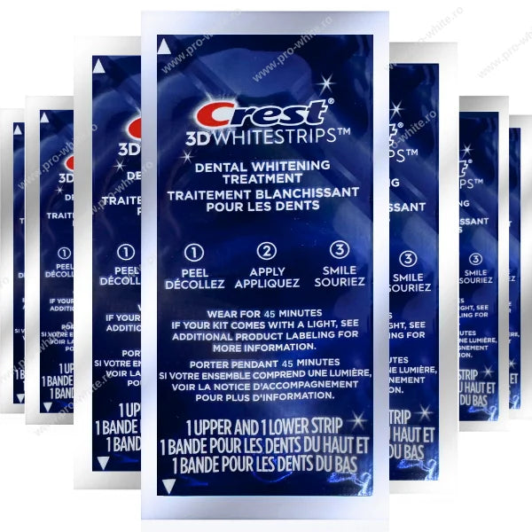 Bandes Crest 3D White Whitestrips Suprême FlexFit