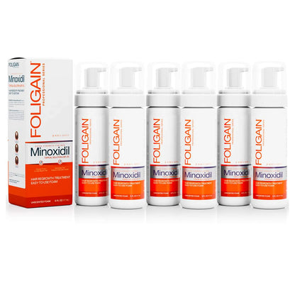 FOLIGAIN Mousse de repousse capillaire au Minoxidil 5 %