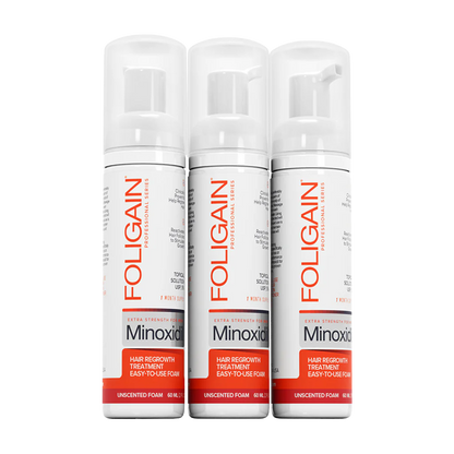FOLIGAIN Mousse de repousse capillaire au Minoxidil 5 %