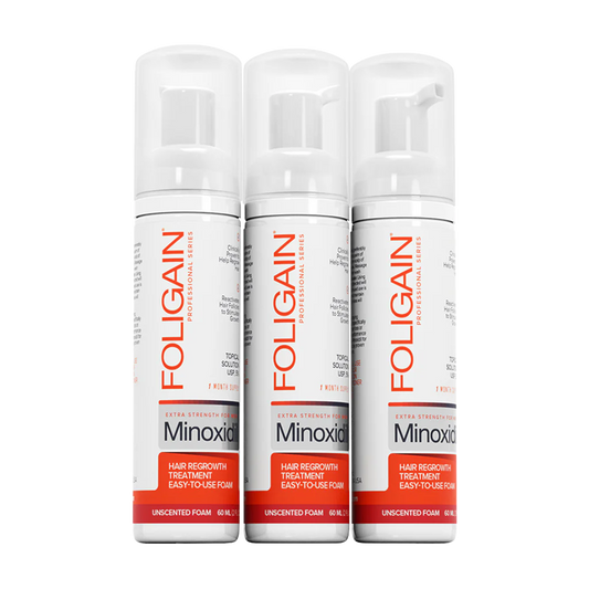 FOLIGAIN Mousse de repousse capillaire au Minoxidil 5 %