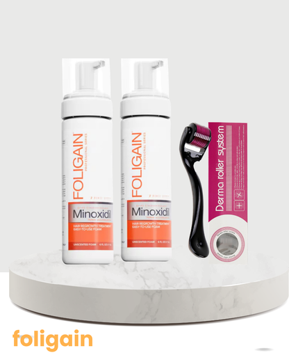 FOLIGAIN Mousse de repousse capillaire au Minoxidil 5 %